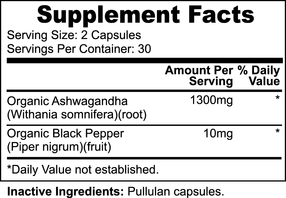 Ashwagandha - Dougall Nutrition